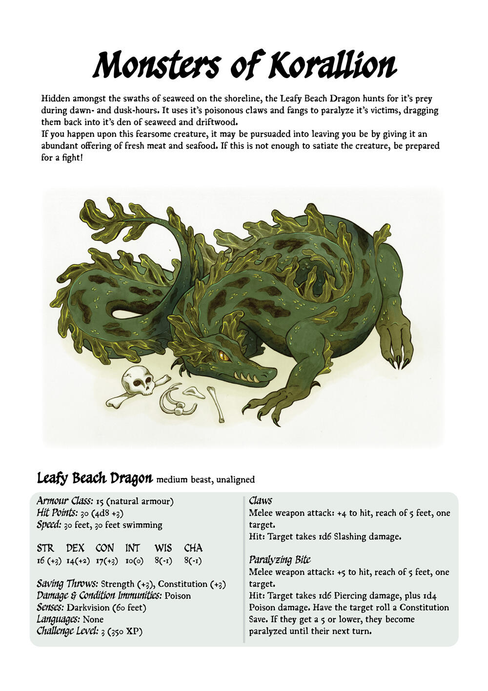 Leafy Beach Dragon